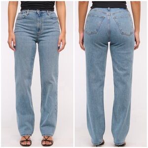 Abercrombie & Fitch Light Blue Straight Leg Jeans